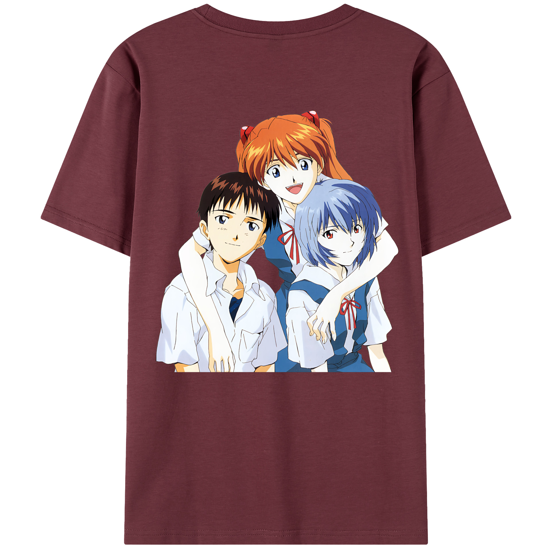 （画像用） EVA 新世紀エヴァンゲリオン 綿100％半袖Tシャツ（背面プリント）